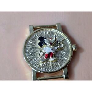 Vintage Rare Walt Disney Productions 3D Mickey Mouse Charm Fob Pendant Only